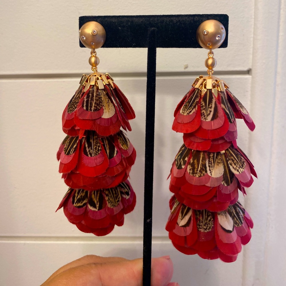 Kendra Scott Lenni Earrings- great condition